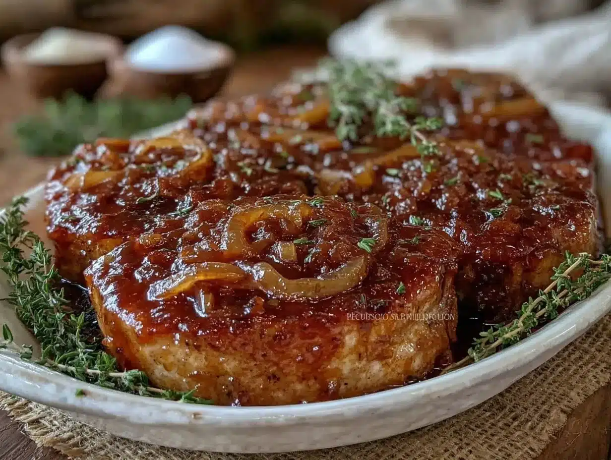 smothered pork chops preparation steps