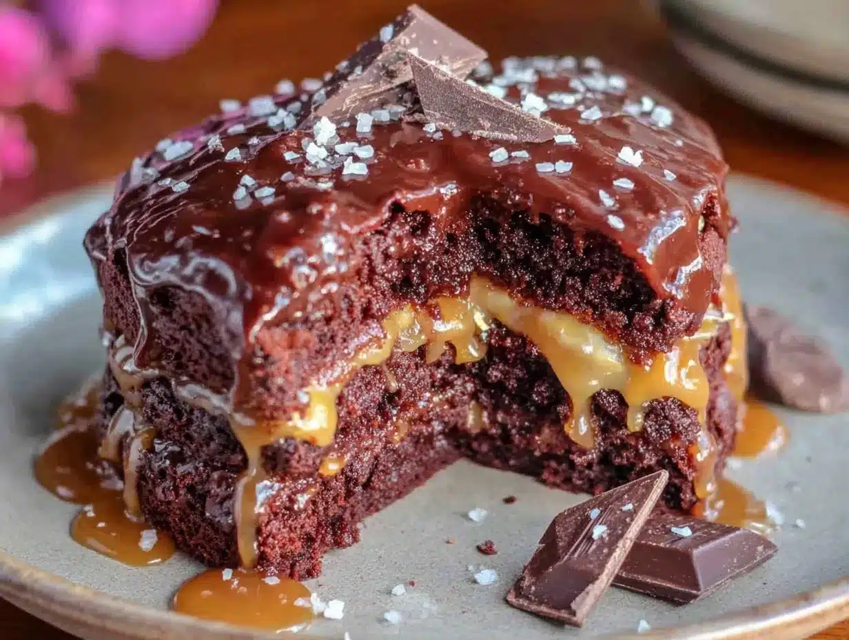 whiskey chocolate cake preparation steps