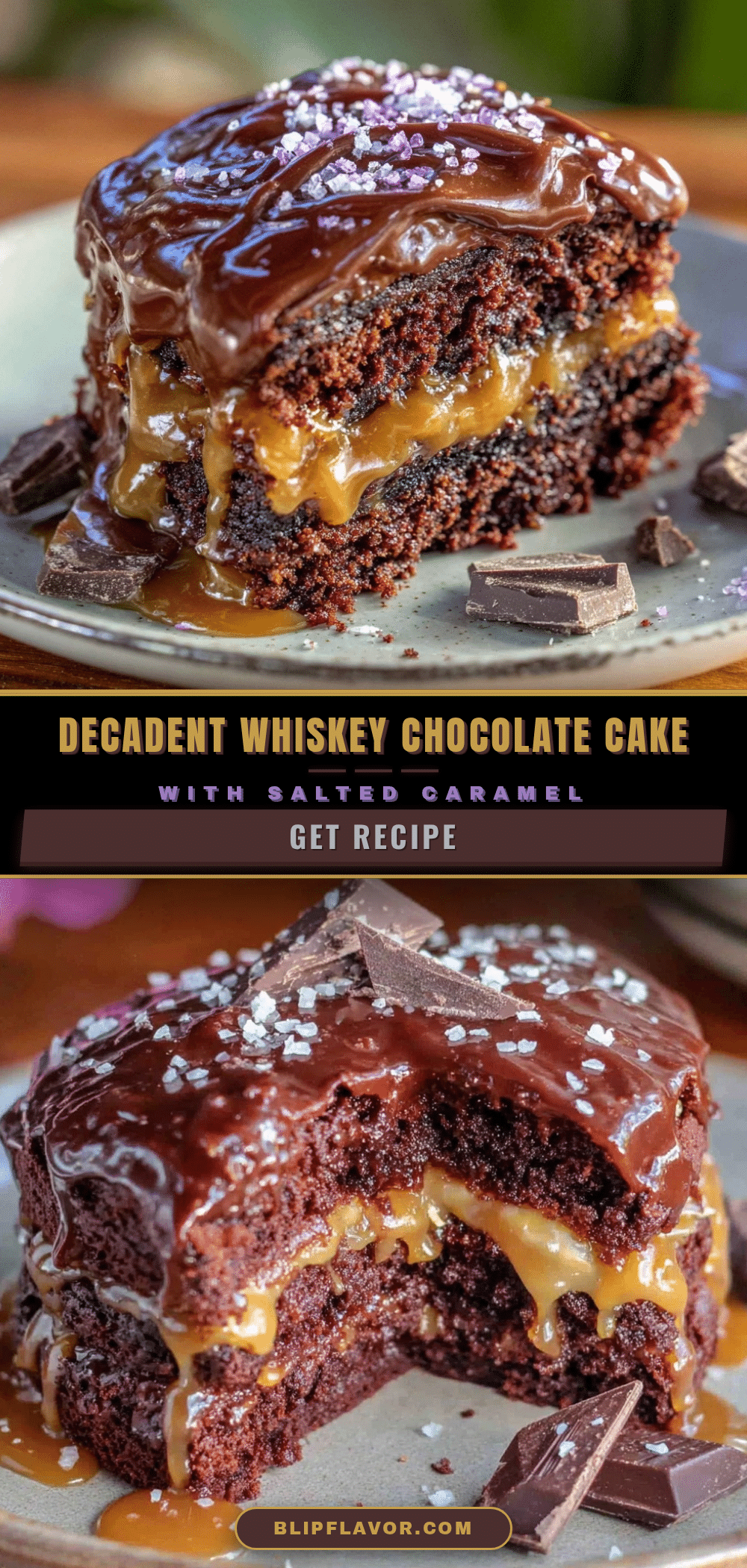 whiskey chocolate cake recipe