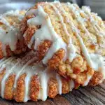 white chocolate dipped rosary cookies - featured image