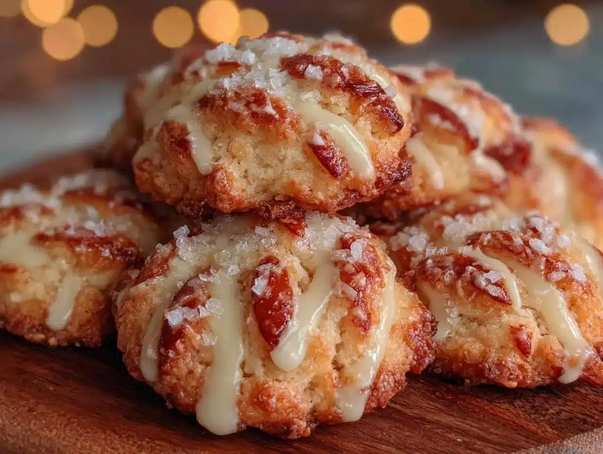 white chocolate dipped rosary cookies preparation steps