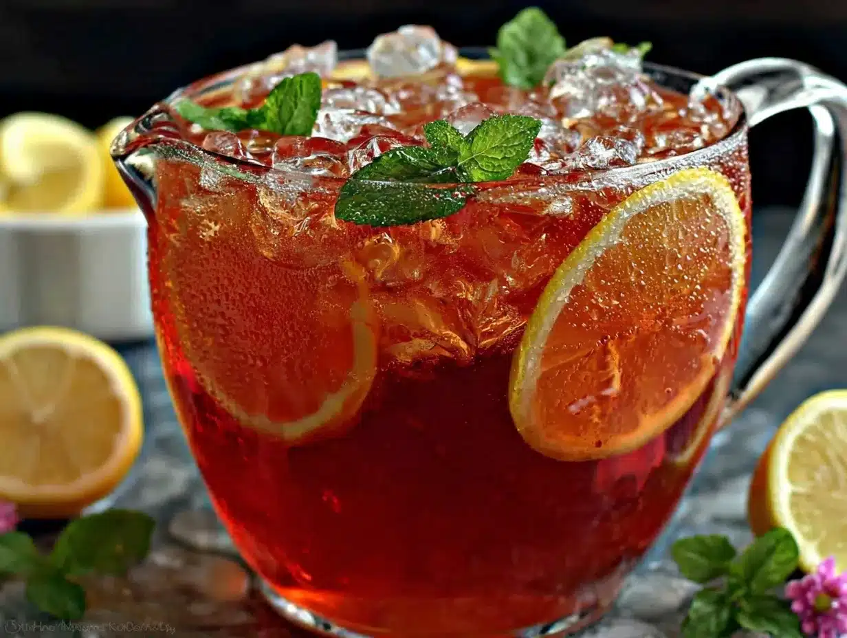 Arnold Palmer Sweet Tea Lemonade preparation steps