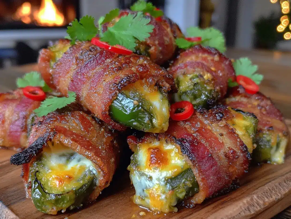 bacon wrapped jalapeño popper bites preparation steps