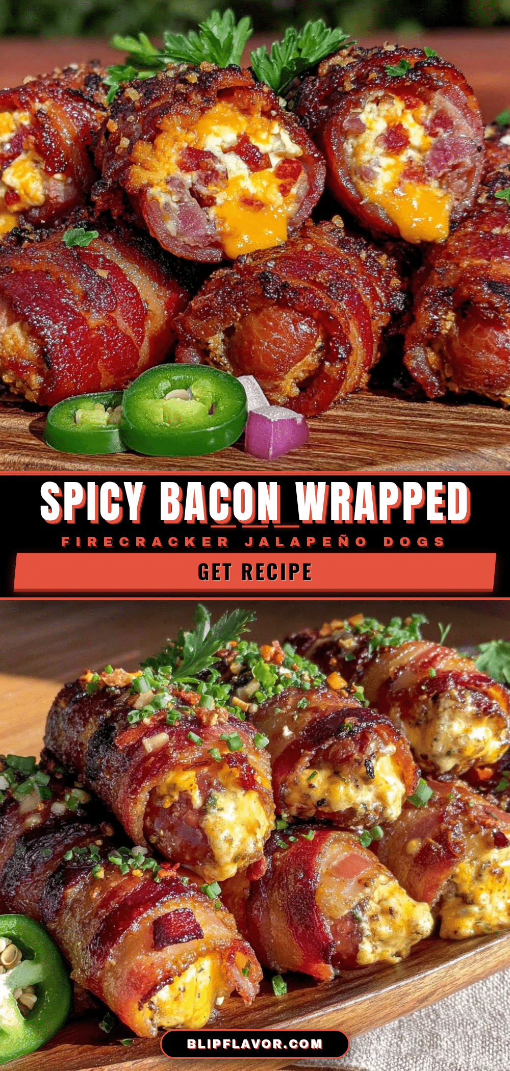 bacon wrapped jalapeño popper dogs recipe