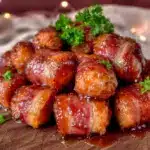 bacon wrapped smokies - featured image