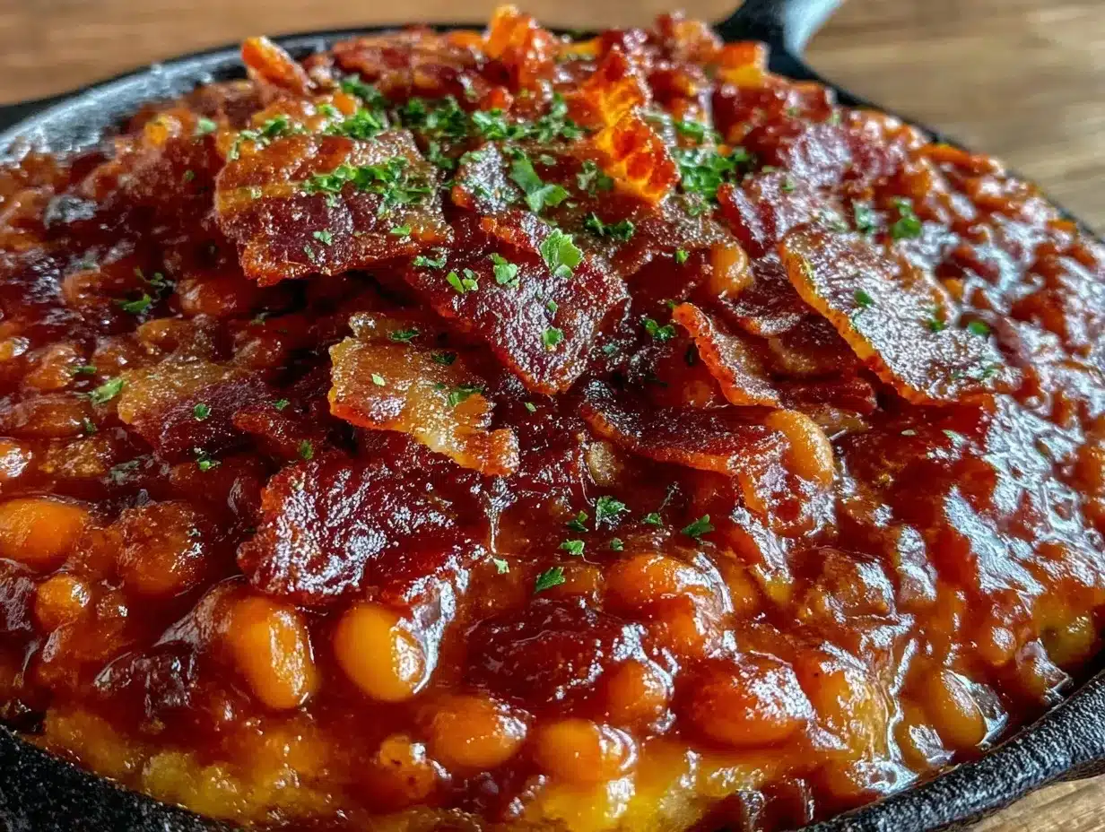 baked bean skillet preparation steps