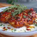 balsamic glazed chicken - featured image