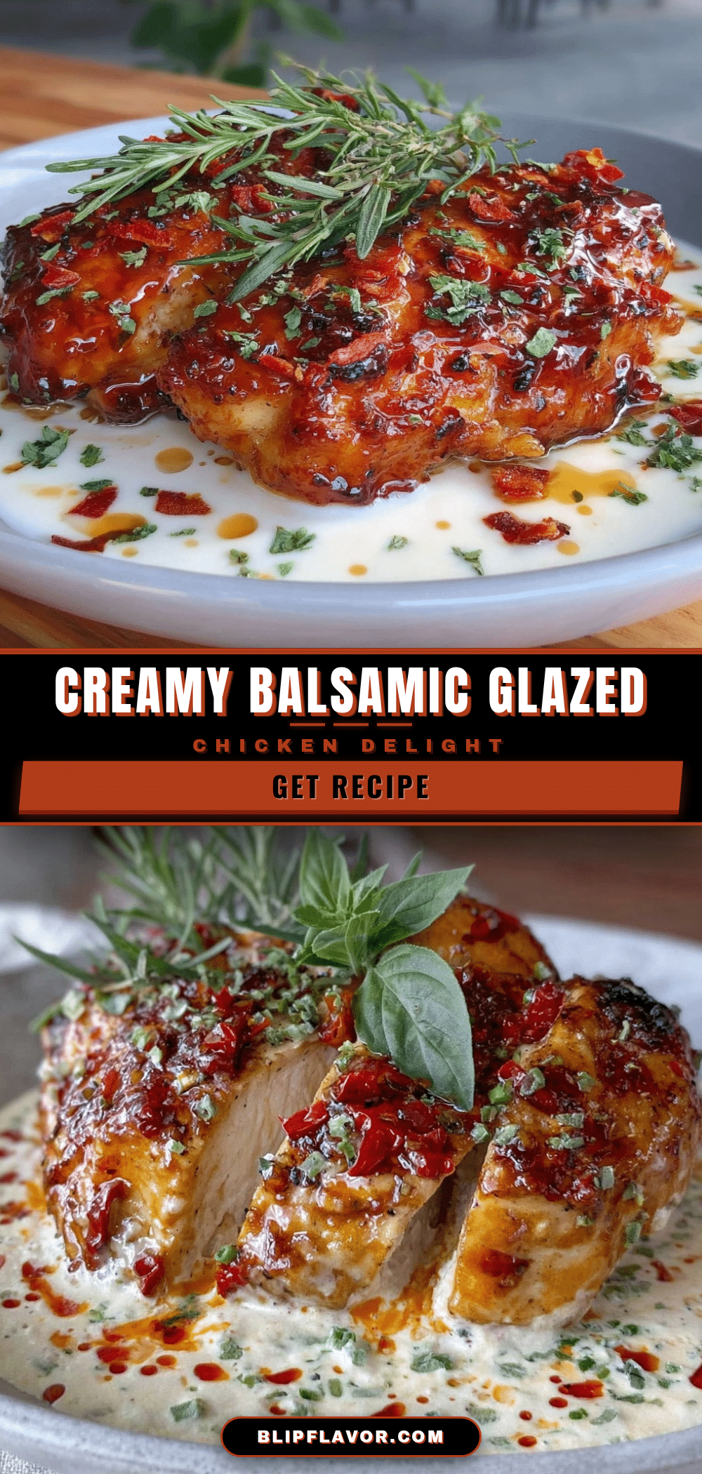 balsamic glazed chicken recipe