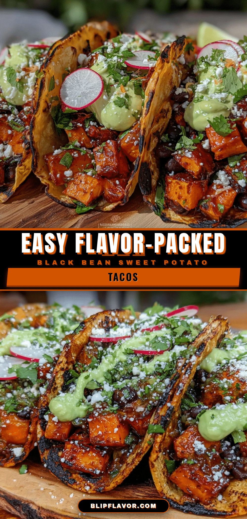 black bean sweet potato tacos recipe