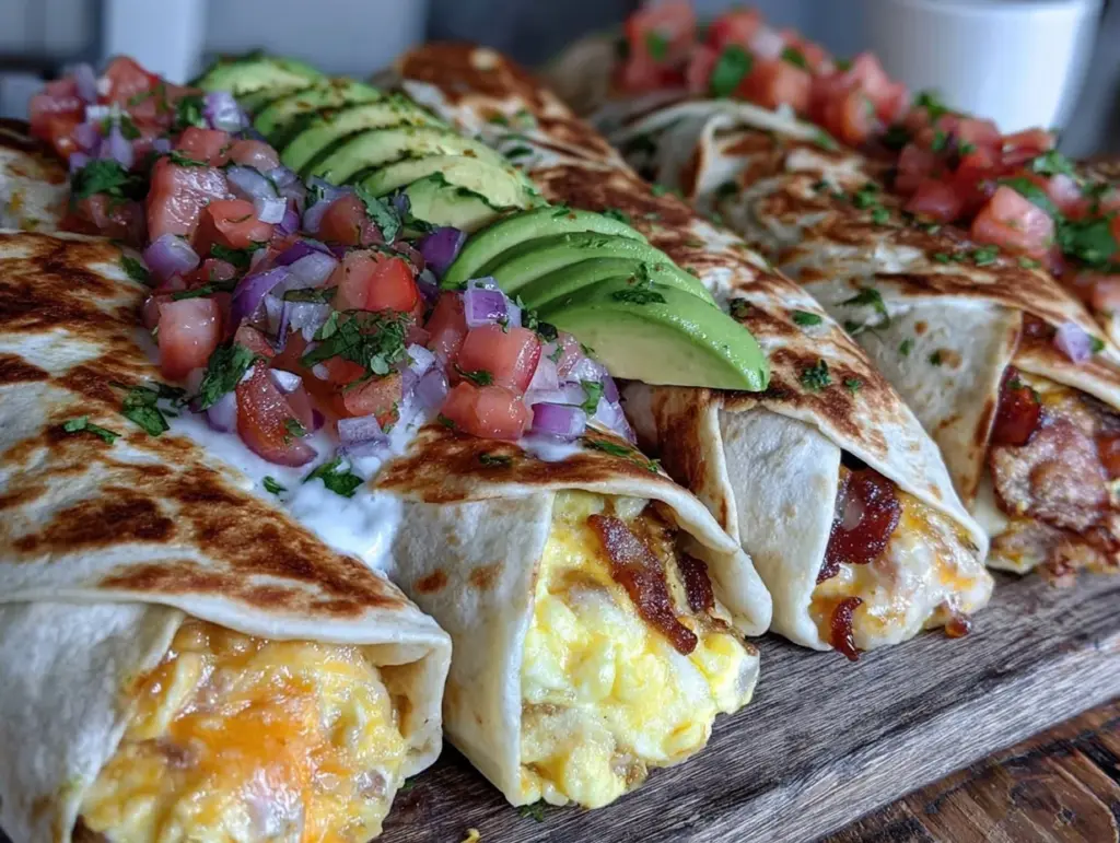 blackstone breakfast burrito bar - featured image