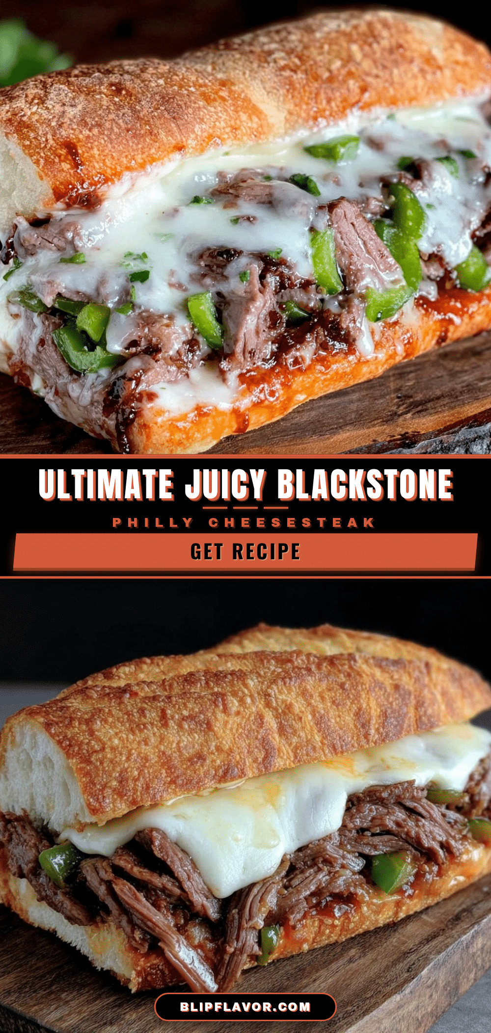 Blackstone Philly Cheesesteak recipe