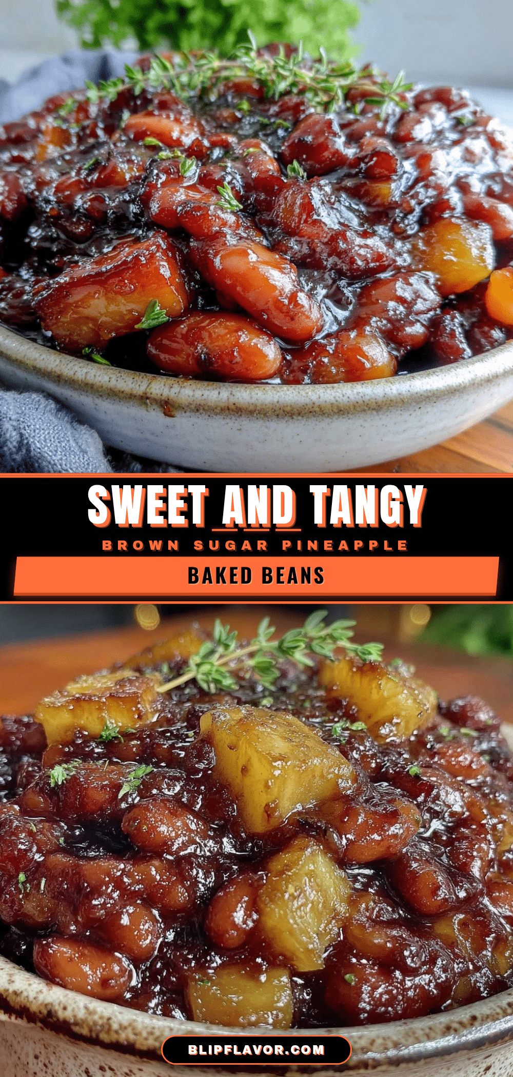 brown sugar pineapple baked beans recipe