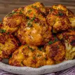 buffalo baked cauliflower wings - featured image