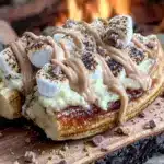 campfire banana boat smores - featured image
