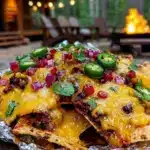 campfire foil packet nachos - featured image