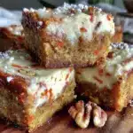 carrot cake blondies - featured image