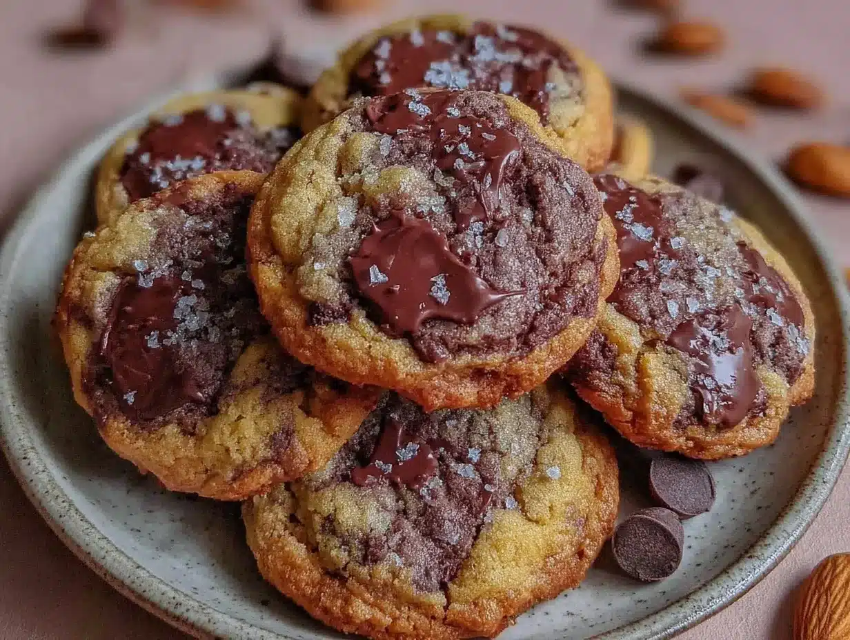 chewy almond flour chocolate chip cookies gluten-free preparation steps