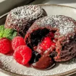 chocolate lava cake for two - featured image