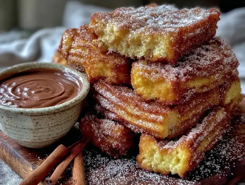 churro french toast sticks - featured image