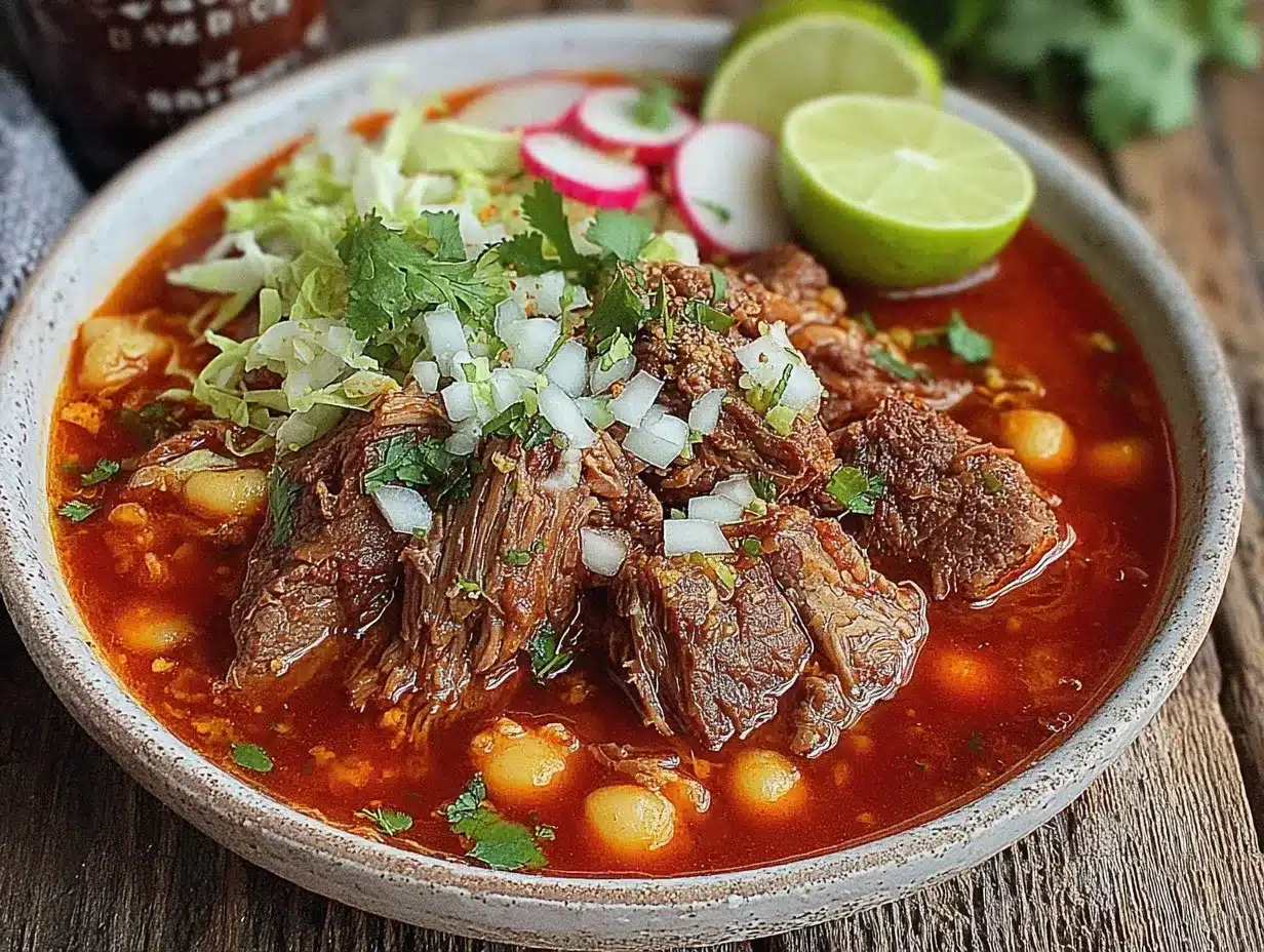 classic pozole rojo recipe preparation steps