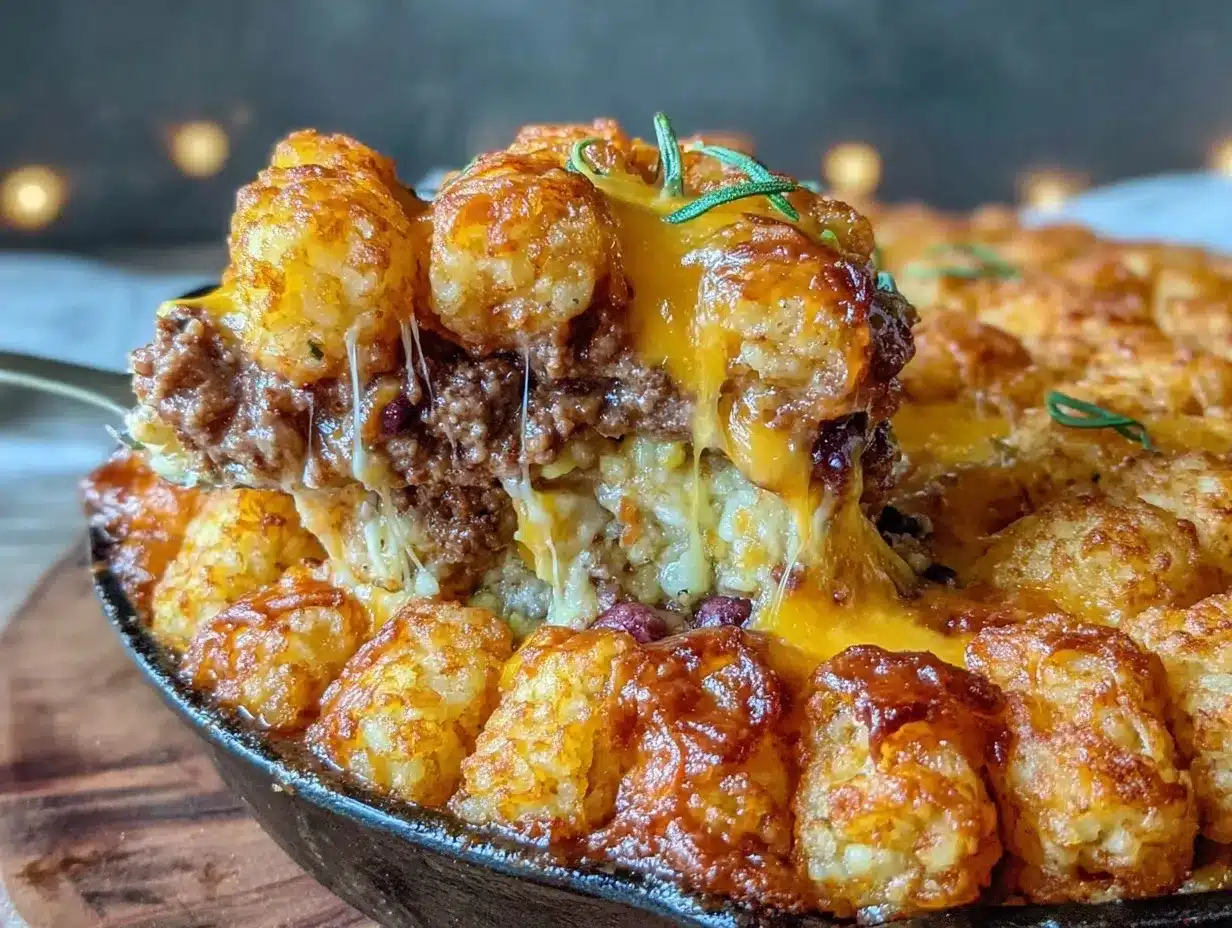 cozy loaded cowboy casserole preparation steps