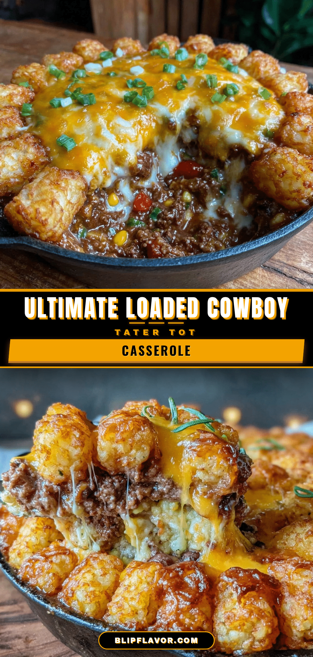 cozy loaded cowboy casserole recipe