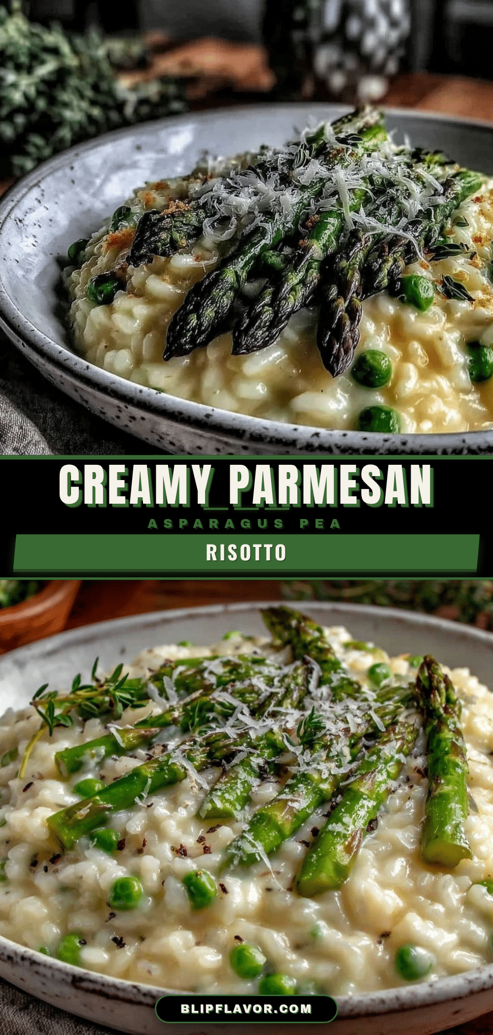 creamy asparagus risotto recipe