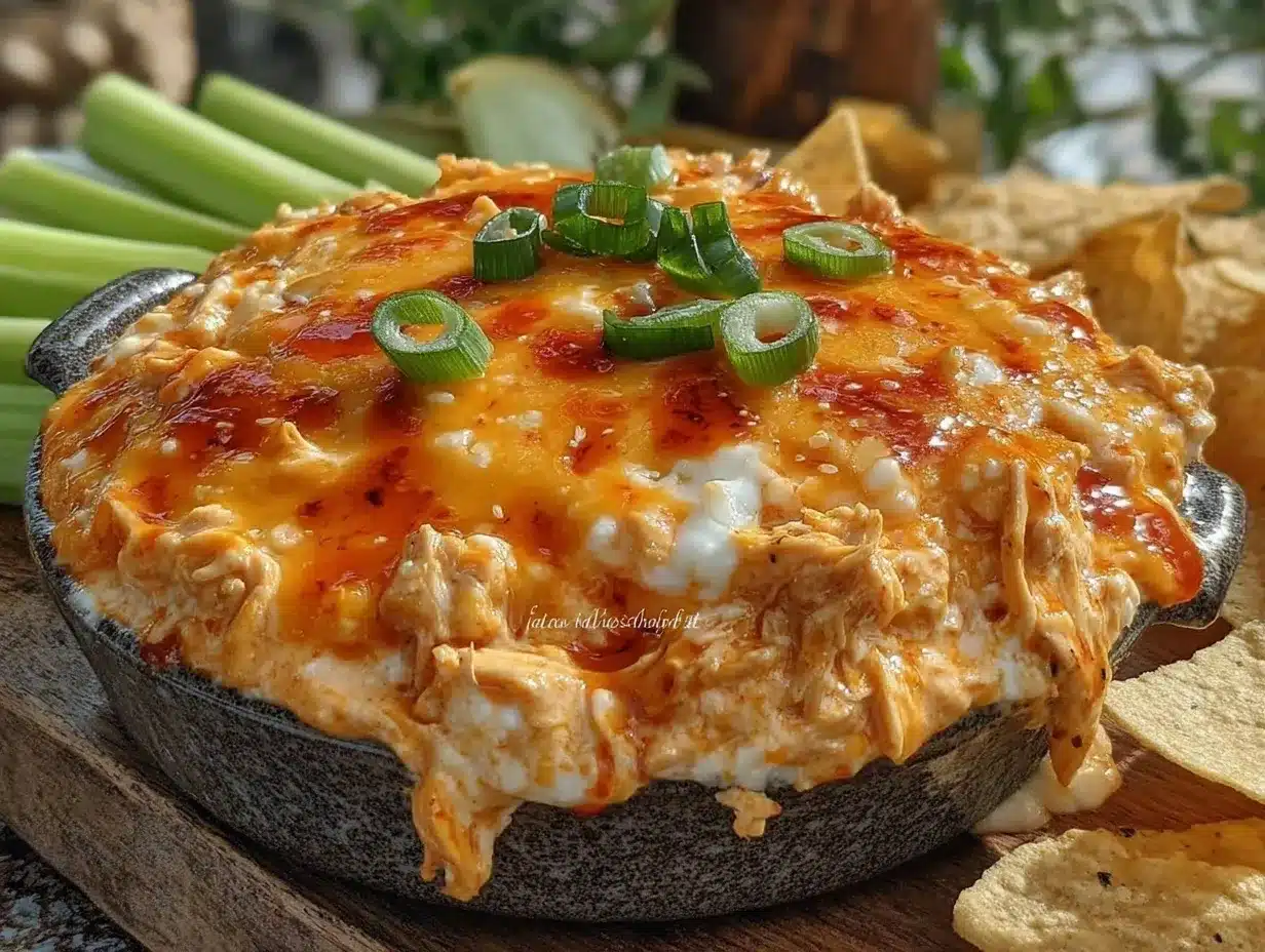 creamy crockpot buffalo chicken dip preparation steps