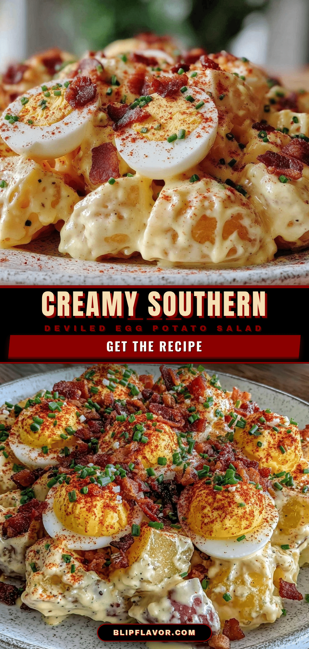creamy southern deviled egg potato salad recipe