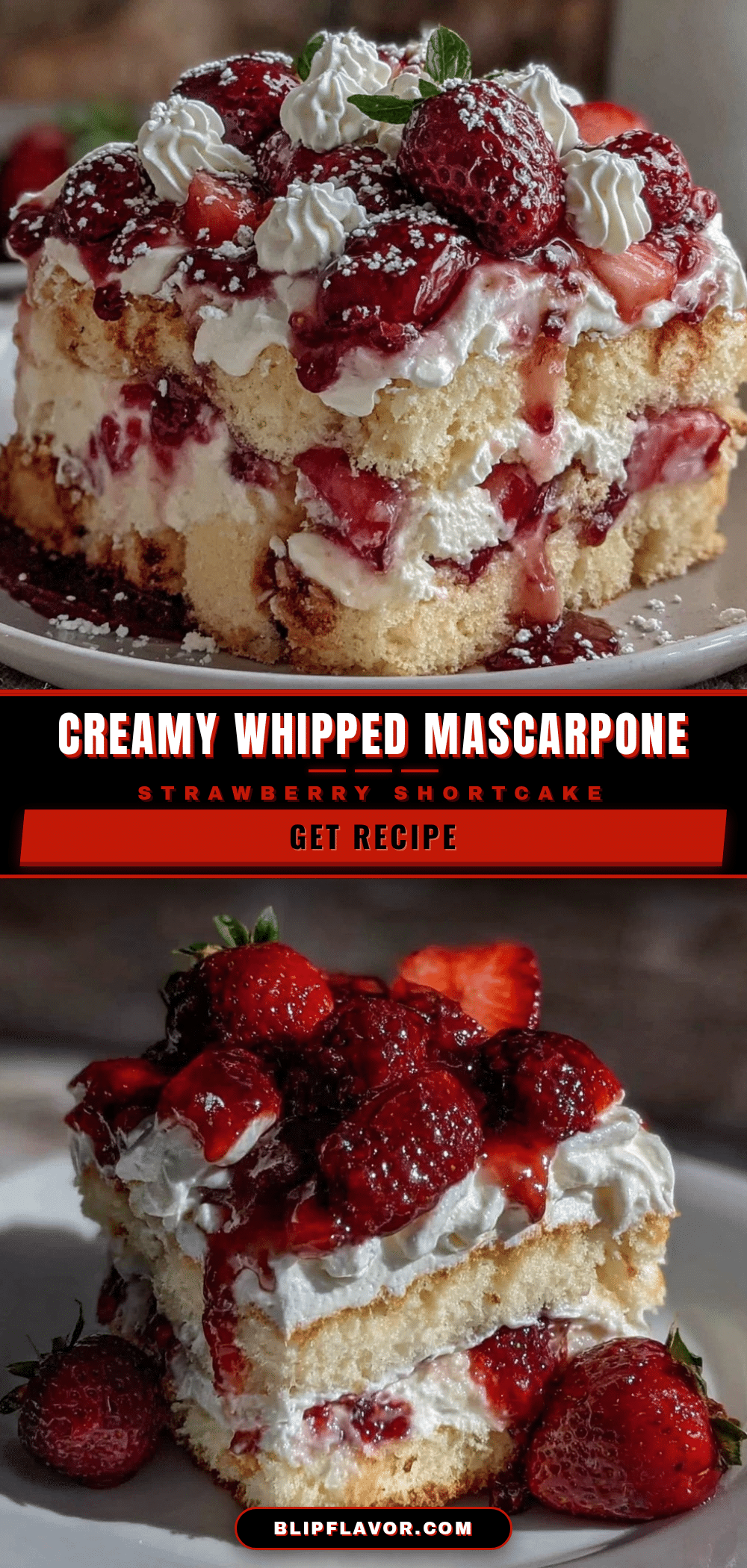 creamy strawberry shortcake icebox cake recipe