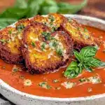 creamy tomato basil soup - featured image