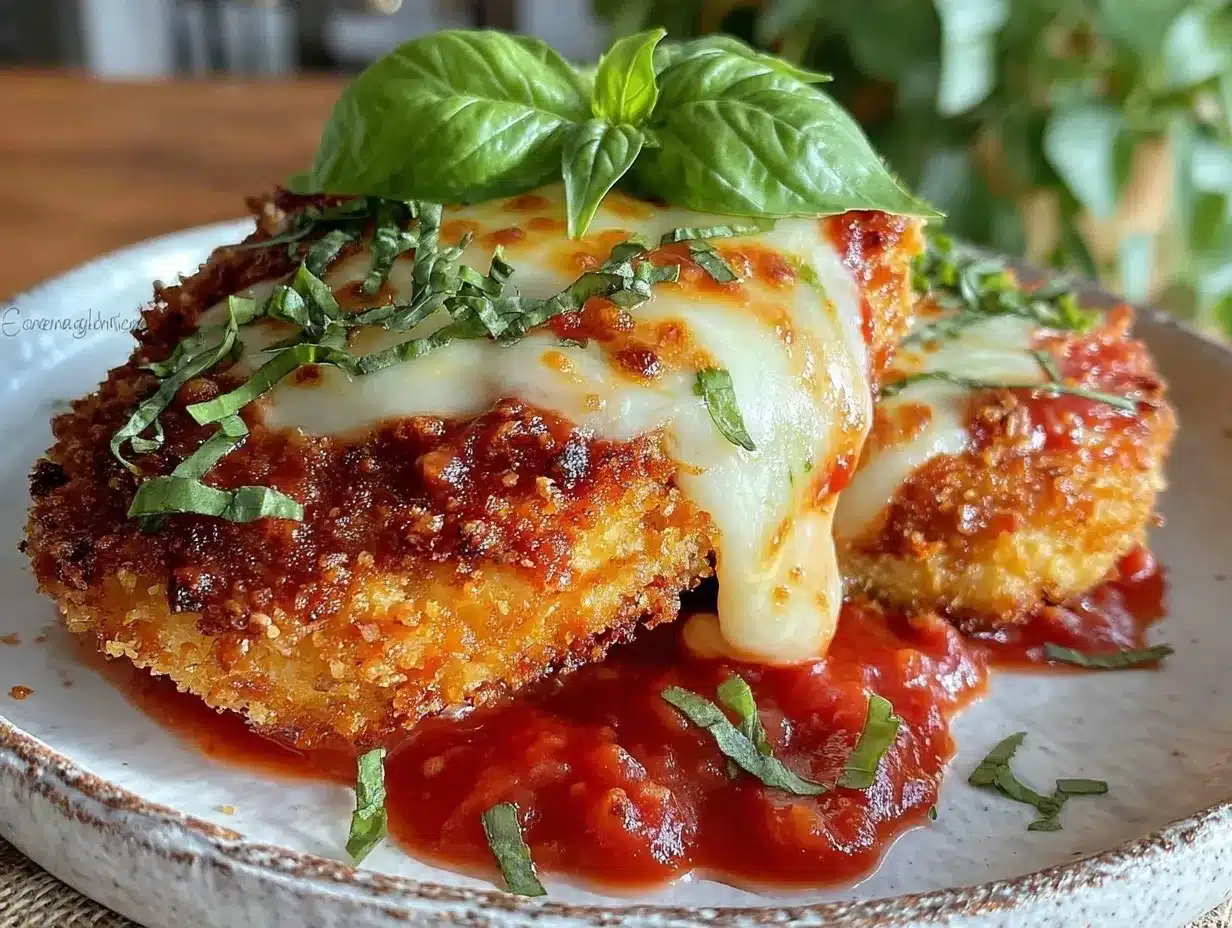 crispy baked chicken parmesan preparation steps