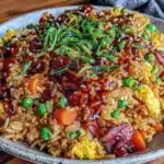 crispy blackstone fried rice - featured image