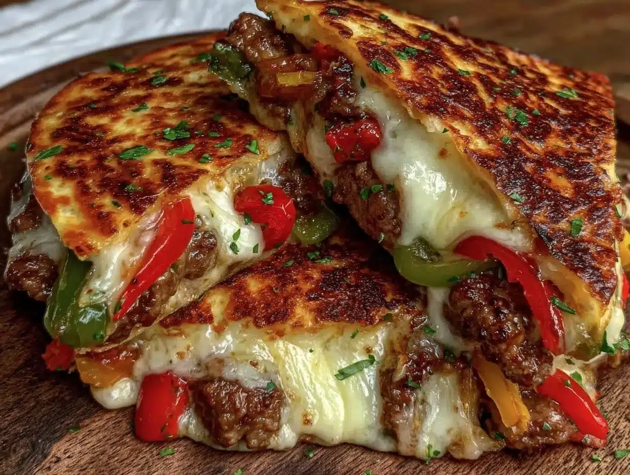 crispy cheesy breakfast quesadillas preparation steps