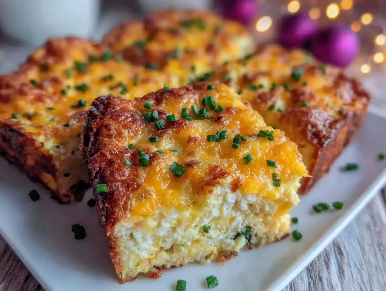 crispy cheesy hash brown egg casserole preparation steps
