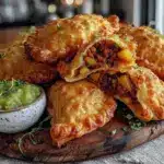 crispy samosa hand pies - featured image