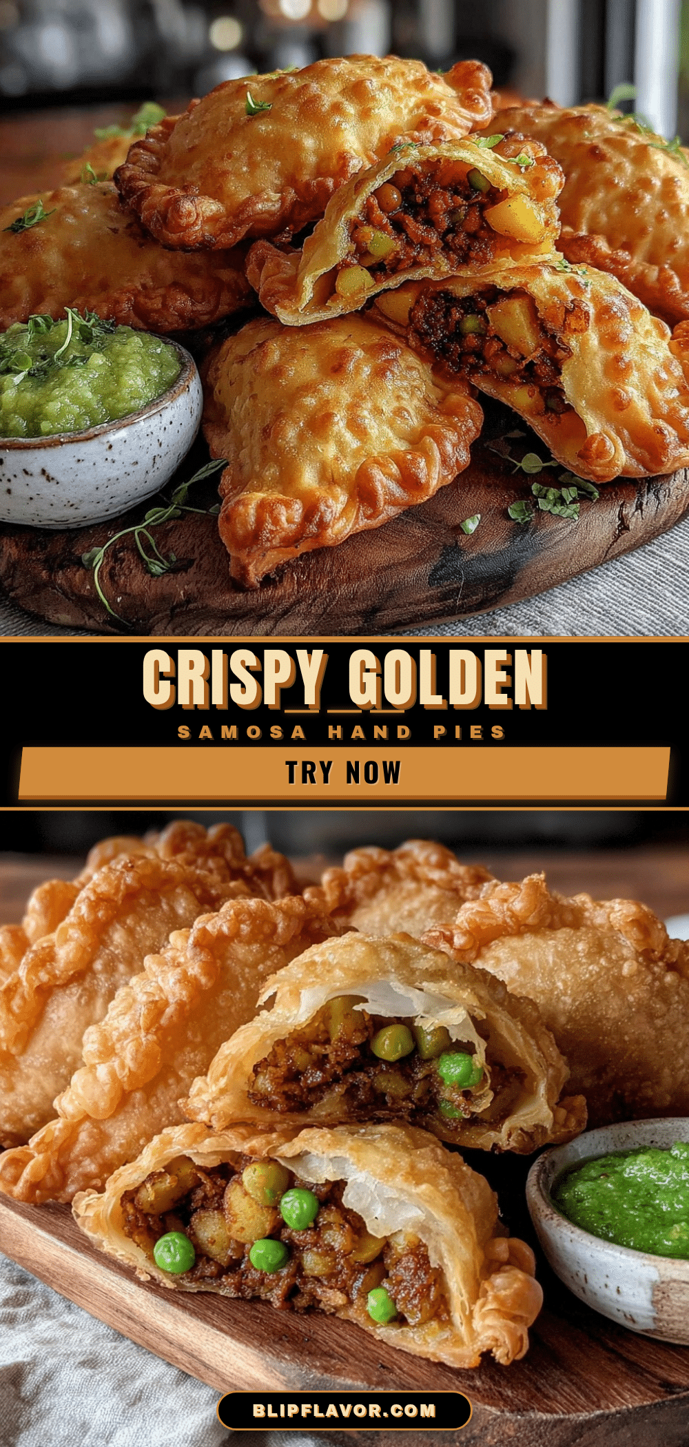 crispy samosa hand pies recipe