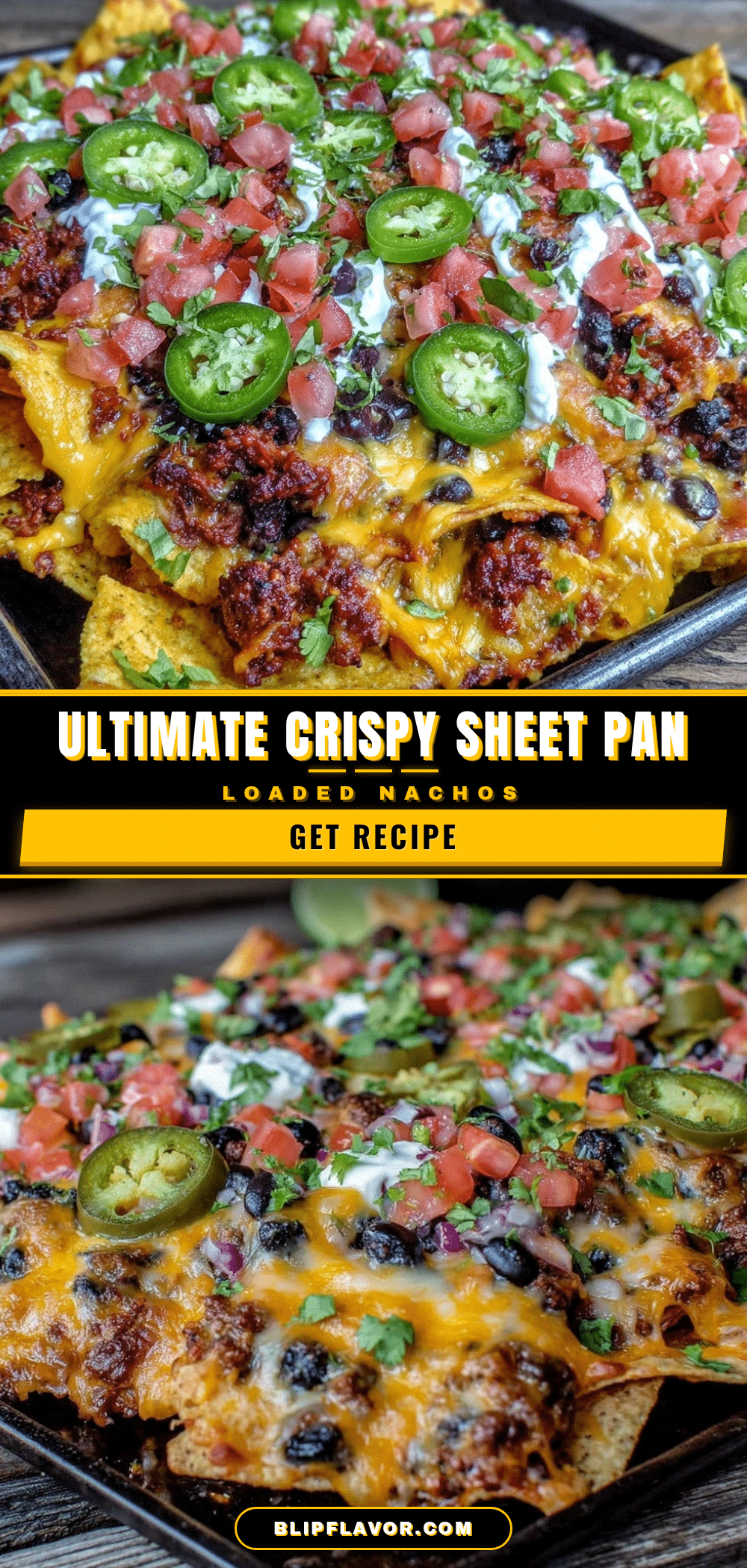 crispy sheet pan loaded nachos recipe