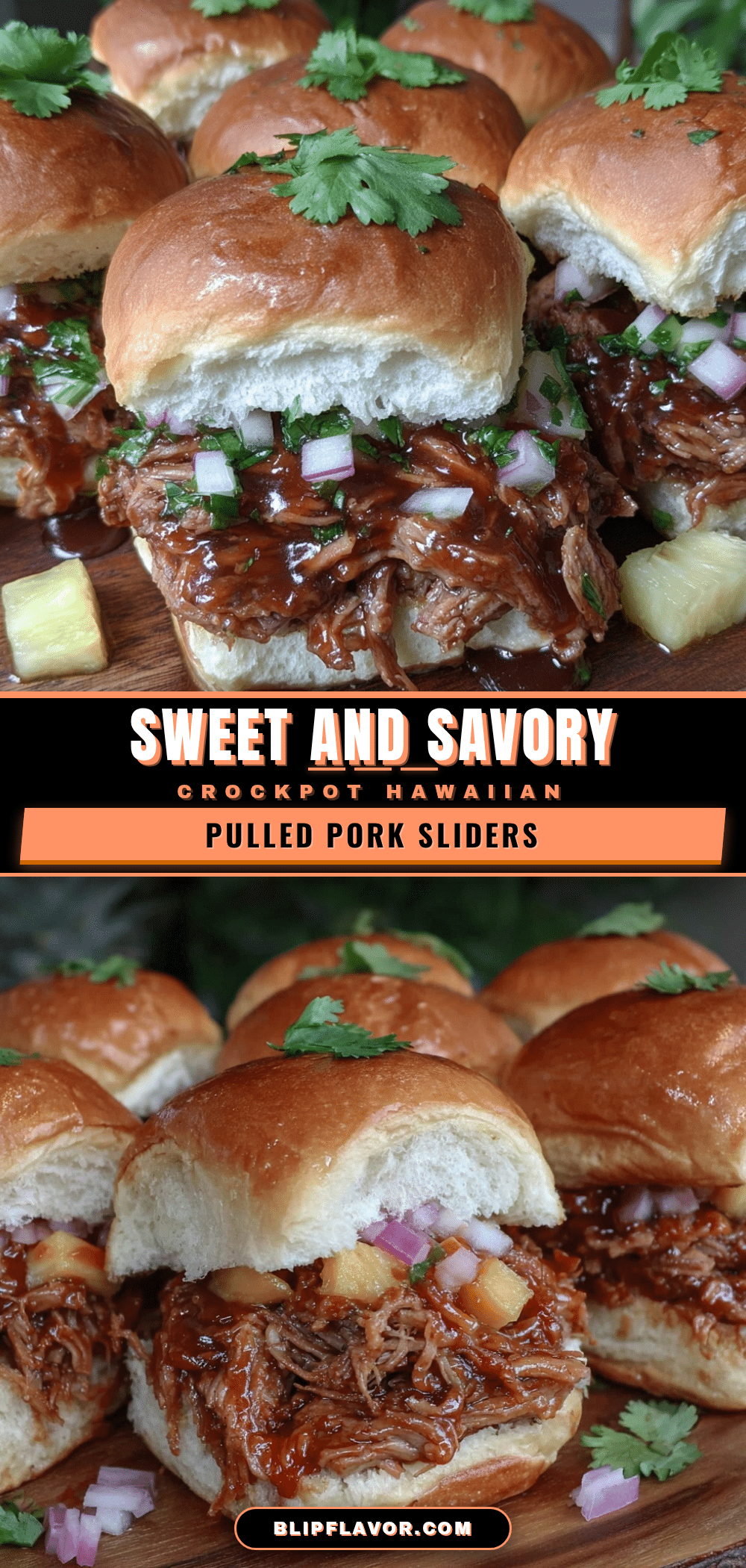 crockpot hawaiian pulled pork sliders recipe