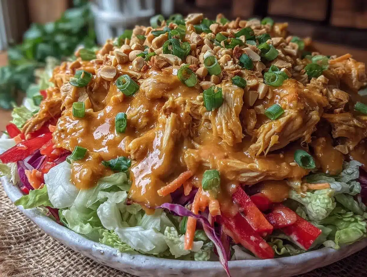 crunchy asian chicken salad preparation steps