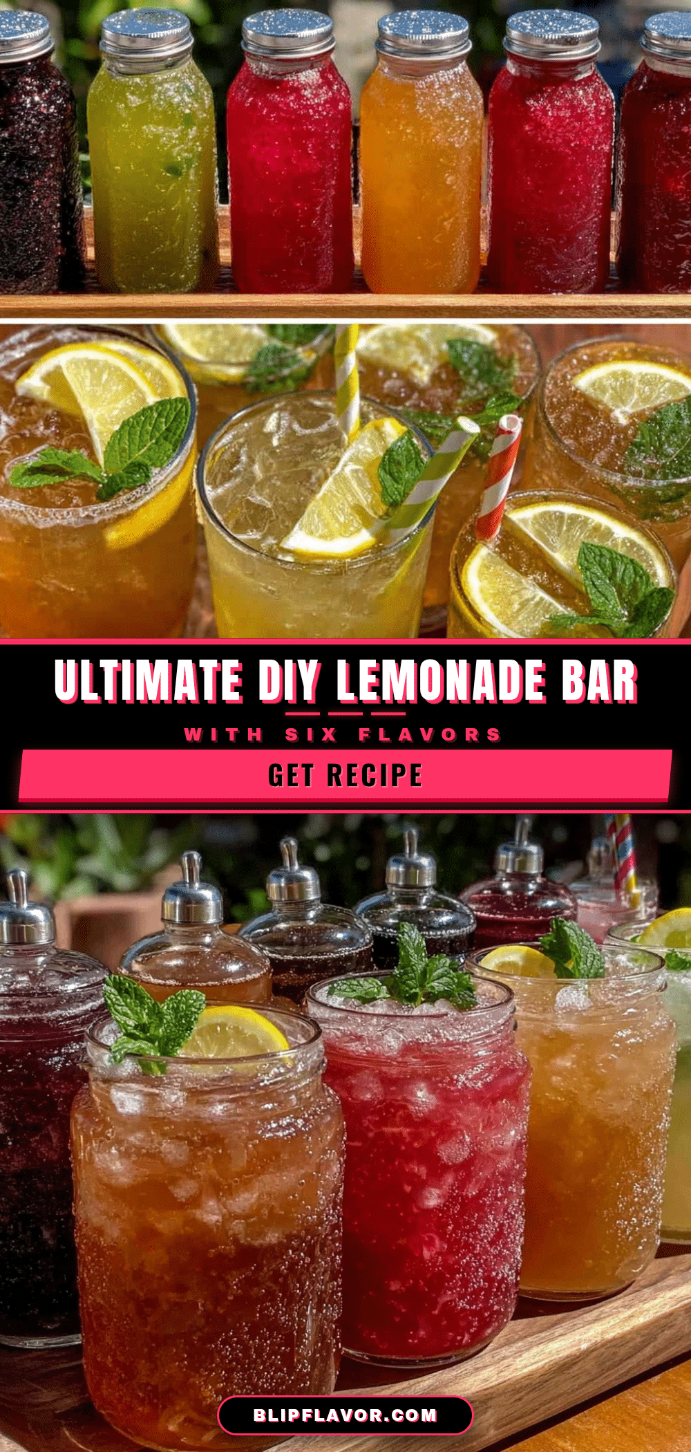 DIY lemonade bar recipe