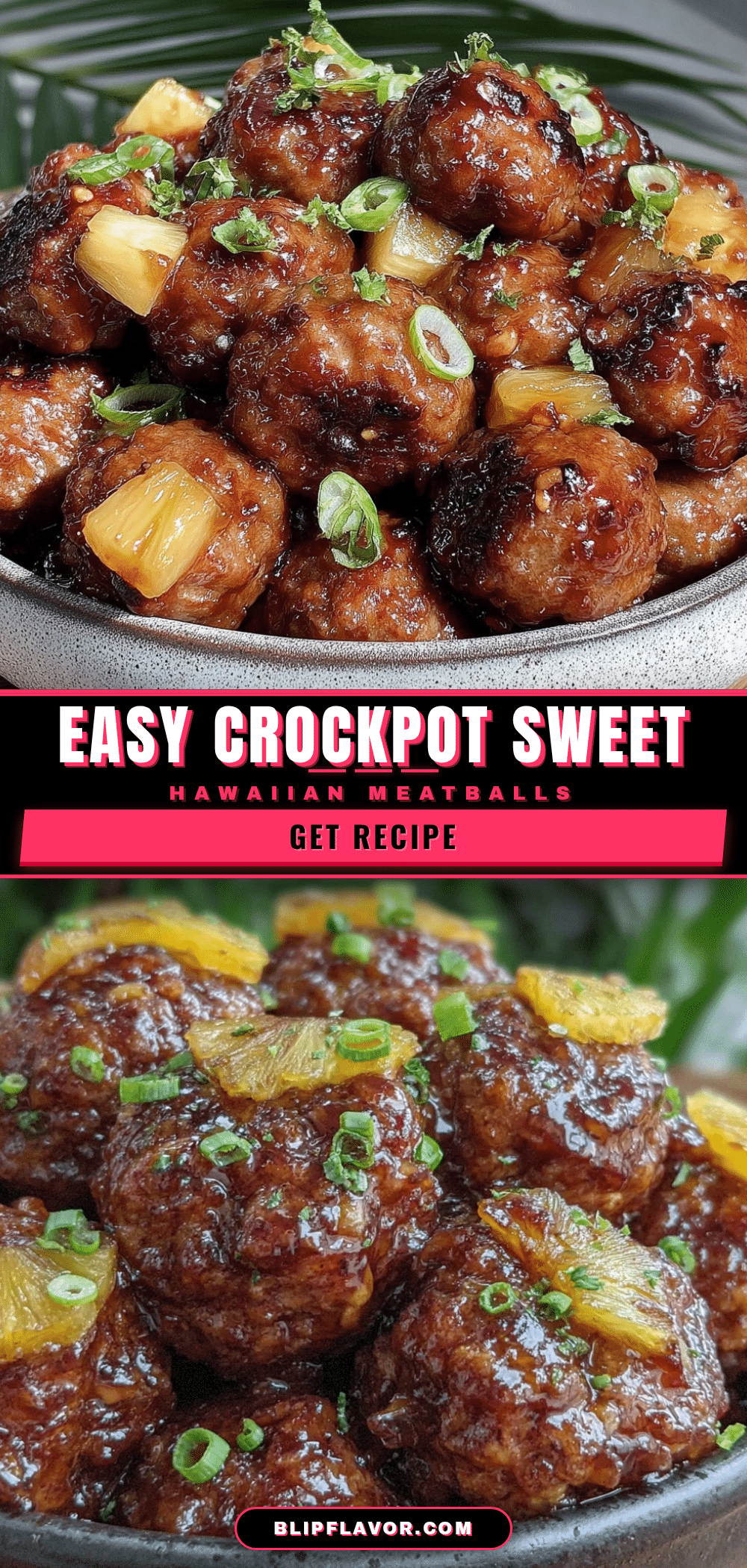 easy crockpot hawaiian pineapple meatballs recipe