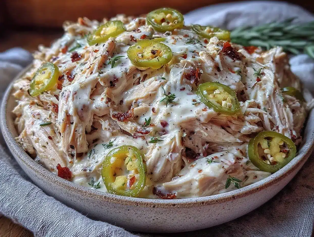 Easy Crockpot Mississippi Chicken preparation steps