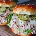Easy Crockpot Mississippi Chicken Sandwiches - featured image