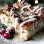 eggnog french toast bake - featured image