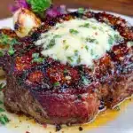 filet mignon with garlic herb butter - featured image