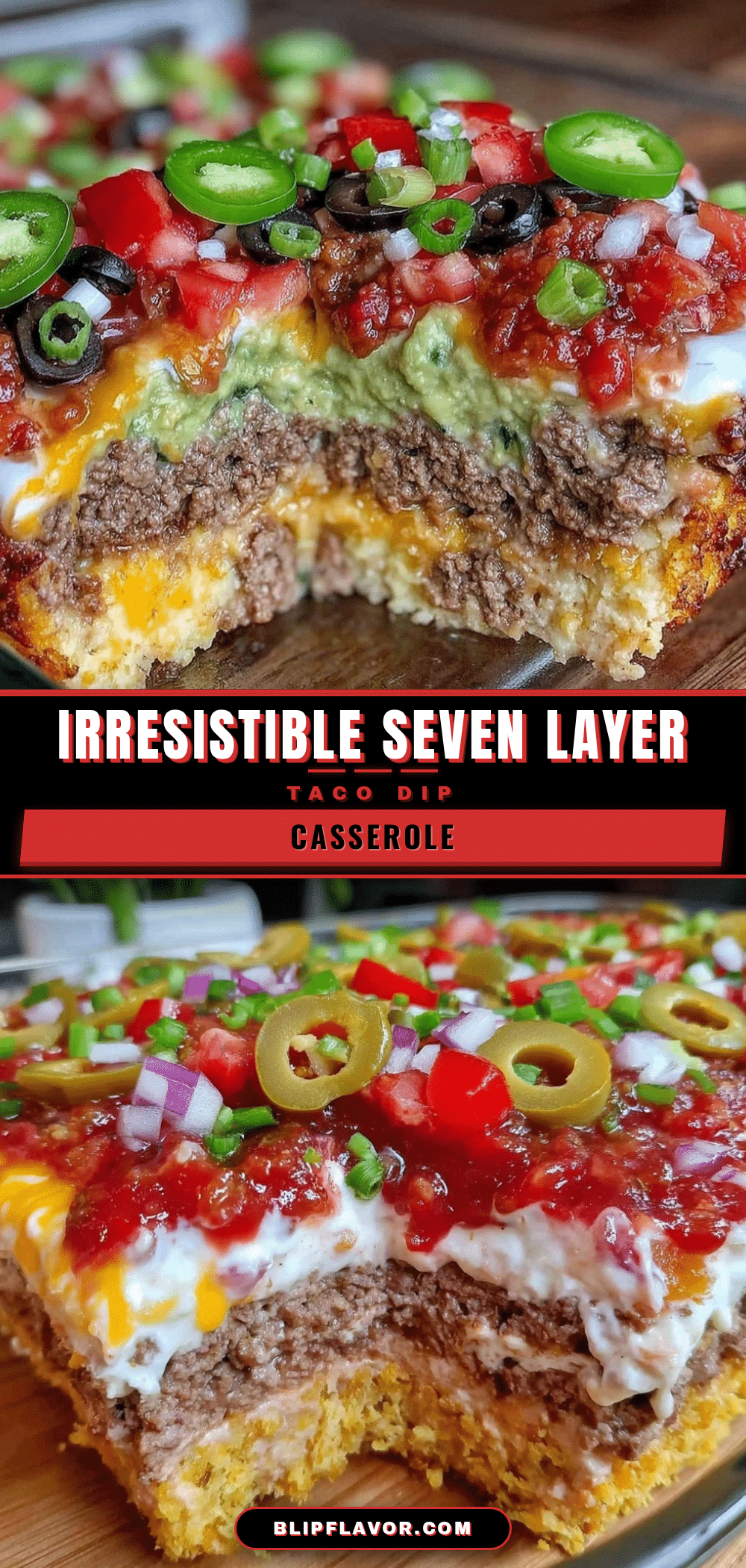 flavorful taco dip casserole recipe