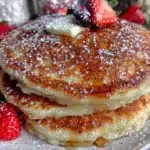 fluffy buttermilk pancakes - featured image