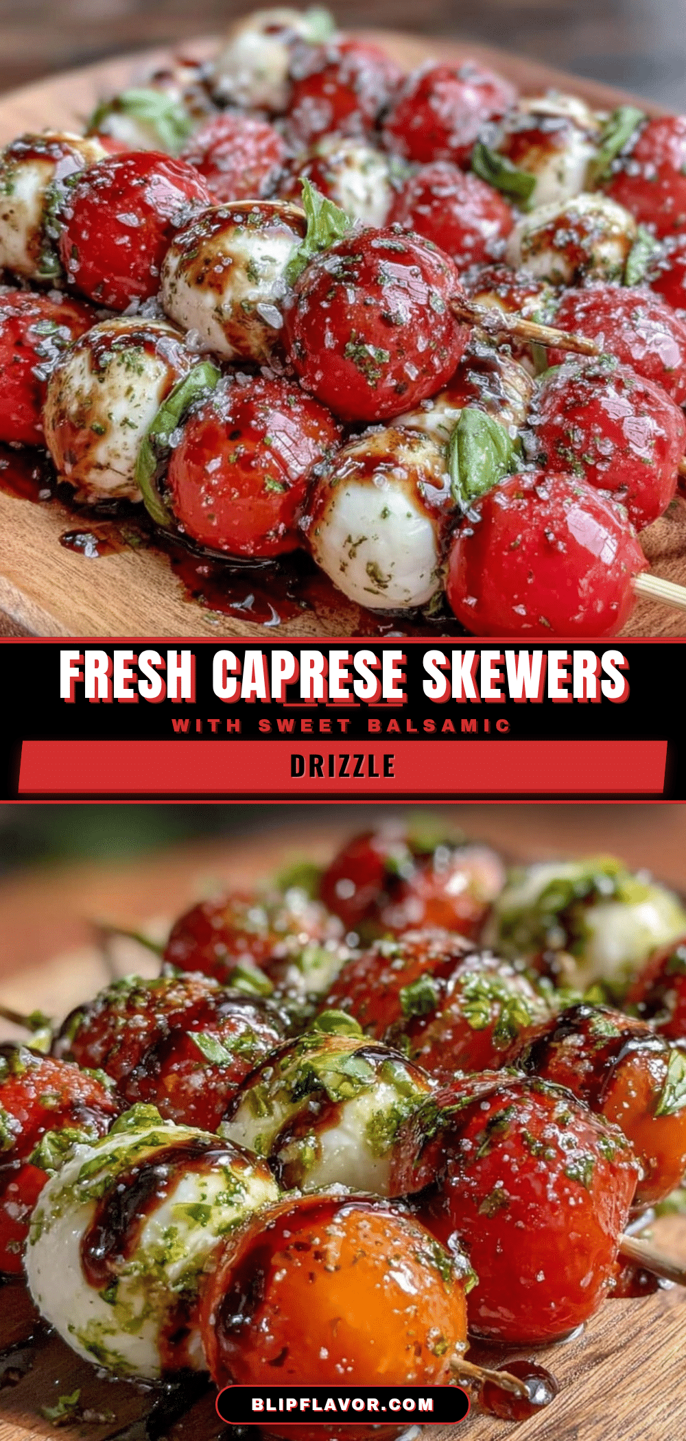fresh caprese skewers recipe