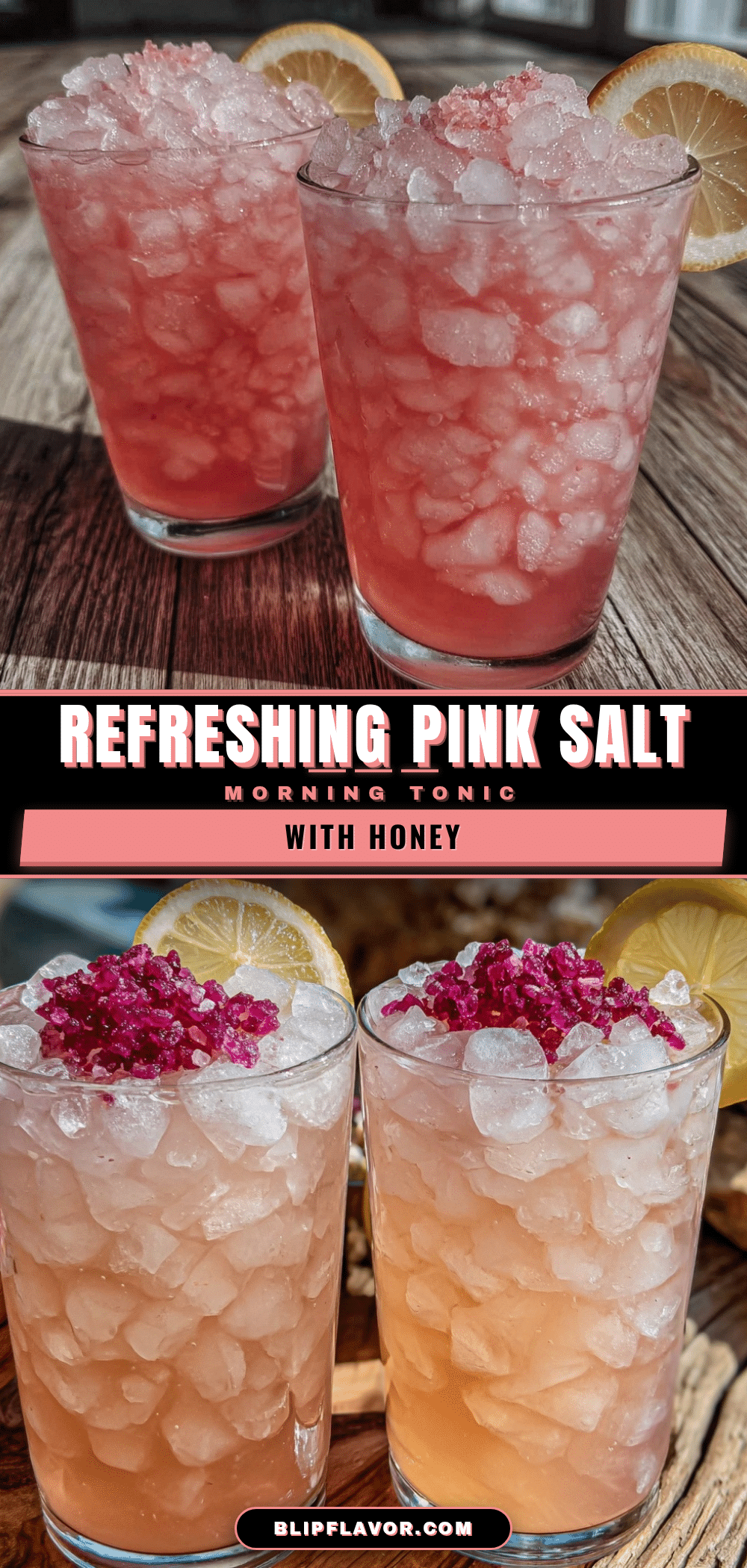 fresh pink salt morning tonic recipe